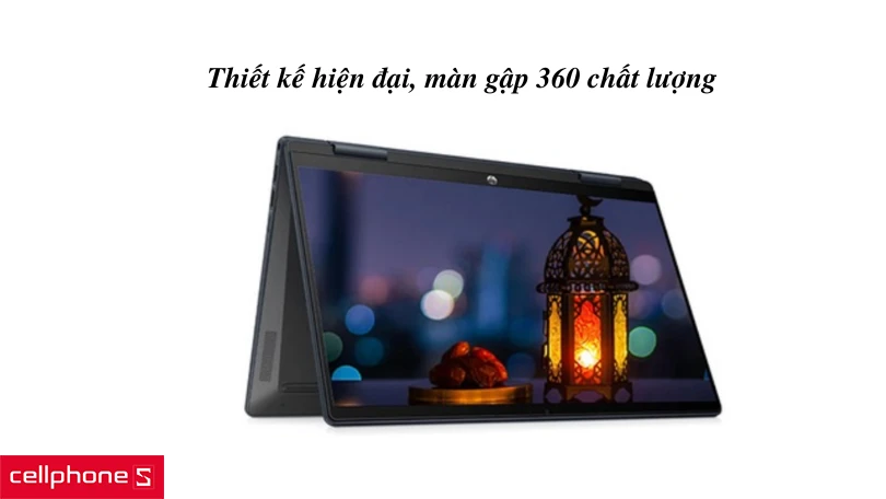 Đánh giá thiết kế Laptop HP Pavilion X360 14-EK0059TU 6K7E1PA