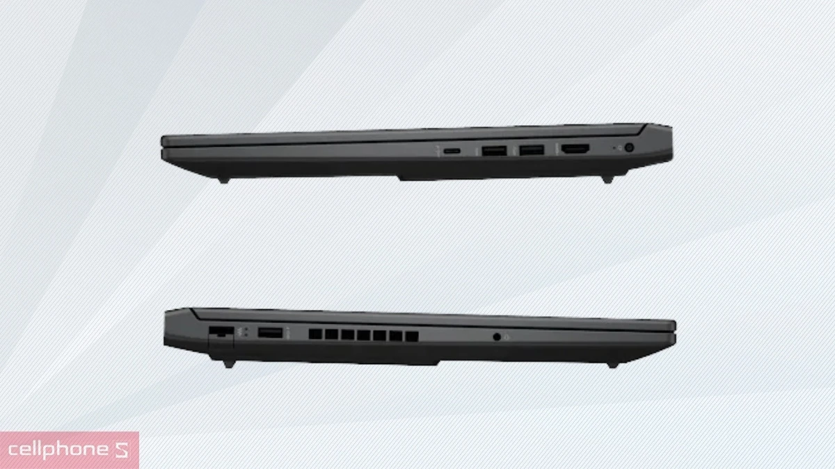 Pin, cổng kết nối của laptop HP Victus 16-S0143AX 9Q990PA