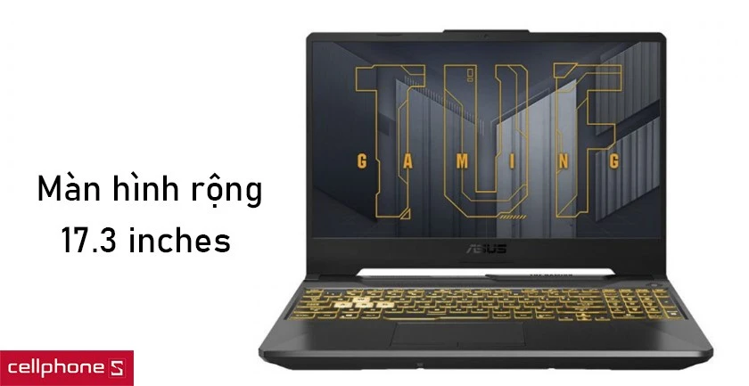 Màn hình lớn, hiển thị rõ nét