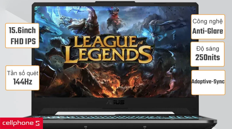 Laptop Asus TUF Gaming F15 FX506HC-HN144W