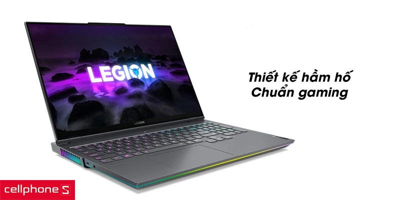 Thiết kế hầm hố, chuẩn gaming