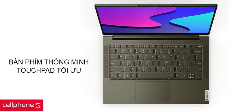 Bàn phím thông minh và Touchpad tối ưu