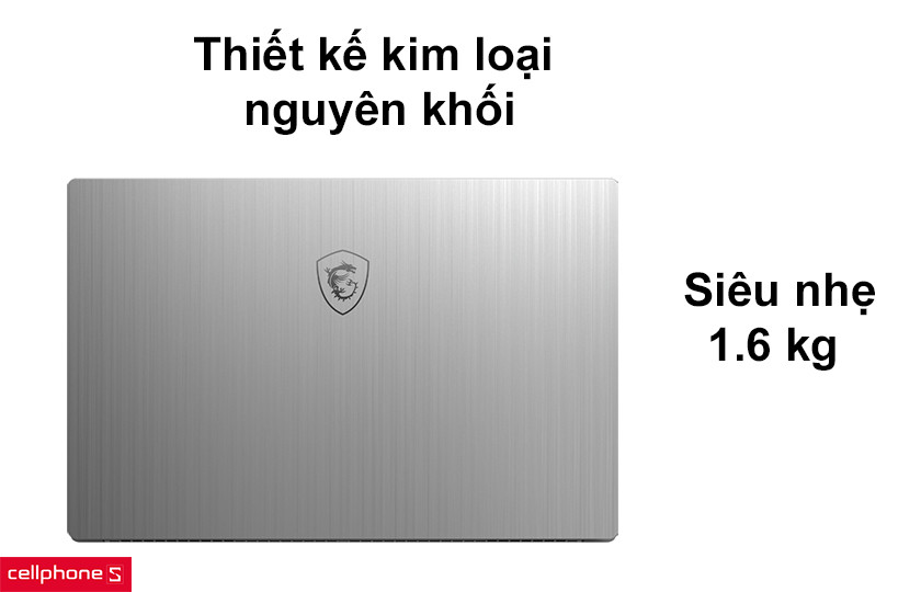 Thiết kế kim loại nguyên khối siêu nhẹ