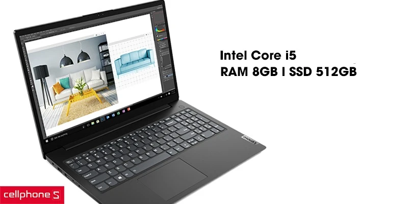 Cấu hình mạnh mẽ, vượt trội với vi xử lý Intel Core i5 thế hệ 11