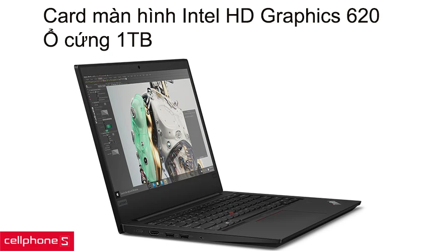 Ổ cứng 1TB, Card màn hình Intel HD Graphics 620