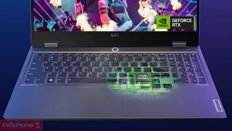 Laptop Lenovo LOQ 15IAX9 83GS00DBVN - Thiết kế độc đáo, hiệu suất vượt trội 