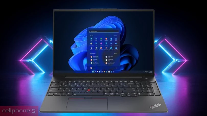 Thiết kế laptop Lenovo Thinkpad E16 Gen 1 21JN00GLVN