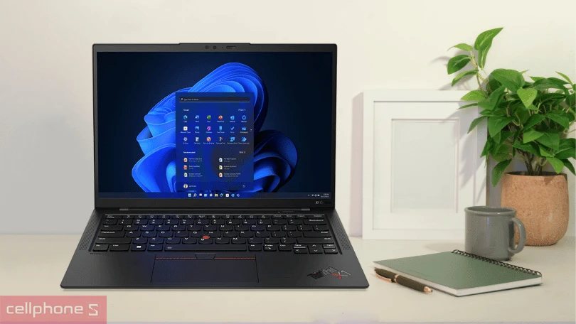 Laptop Lenovo Thinkpad X1 Carbon Gen 10 - Hoàn thiện cứng cáp, bền bỉ