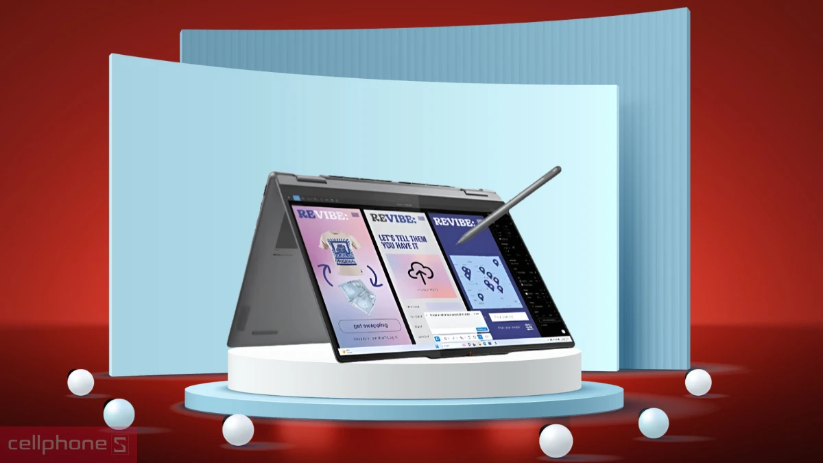 Công nghệ AI trên laptop Lenovo Yoga 7 2-in-1 14ILL10 83JQ0094VN