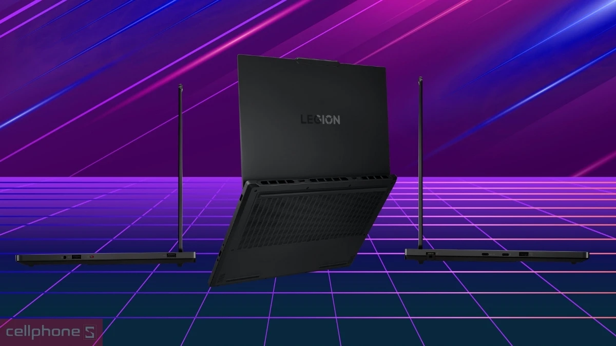 Pin, cổng kết nối của laptop Lenovo Legion 5 15IAX10 83F0003BVN