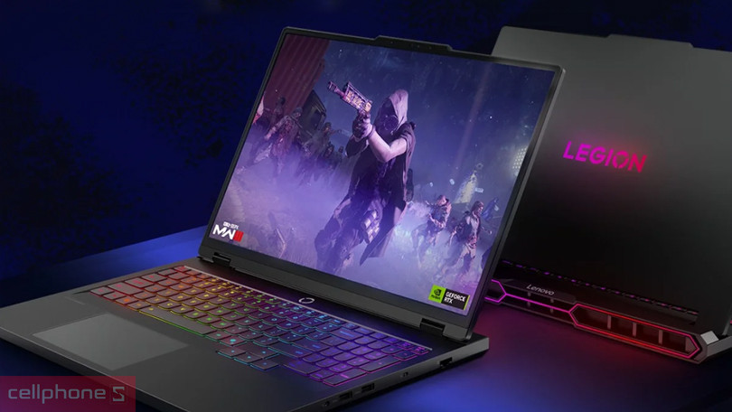 Thiết kế laptop Lenovo Legion Pro 7 16IAX10H 83F5008WVN