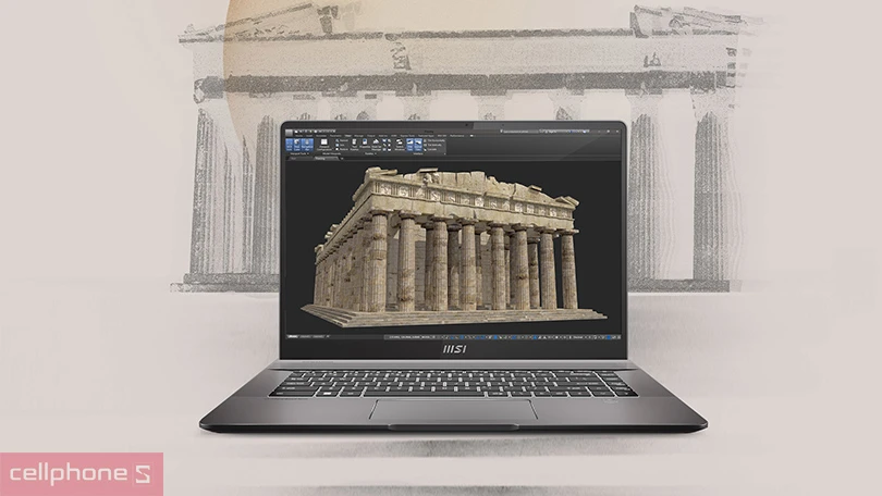 Laptop MSI Creator Z16 A12UET-025VN - Tuyệt tác cho mọi sáng tạo