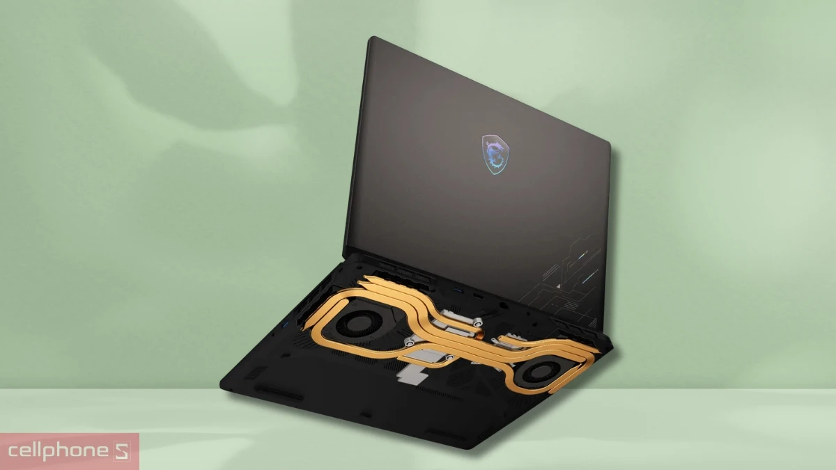 Tản nhiệt  laptop MSI Crosshair 16 HX D2XWGKG-071VN