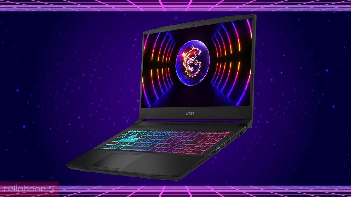 Bộ nhớ RAM, ổ cứng của laptop MSI Katana 15 B13UDXK-2412VN