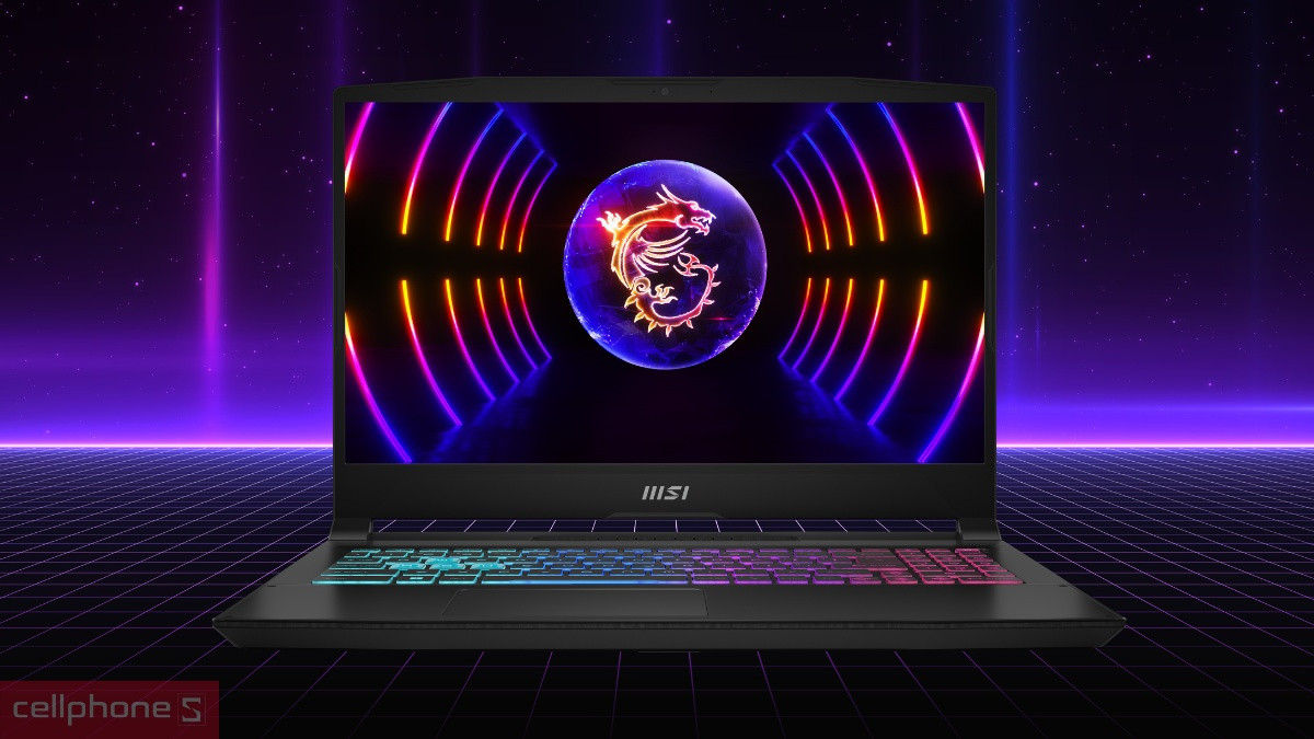 Màn hình, chất lượng hiển thị của laptop MSI Katana 15 B13UDXK-2412VN