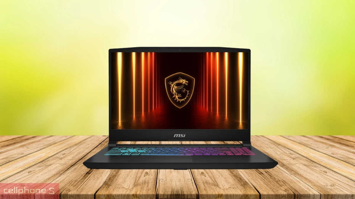 Màn hình, chất lượng hiển thị của laptop MSI Kantana 15 HX B14WEK