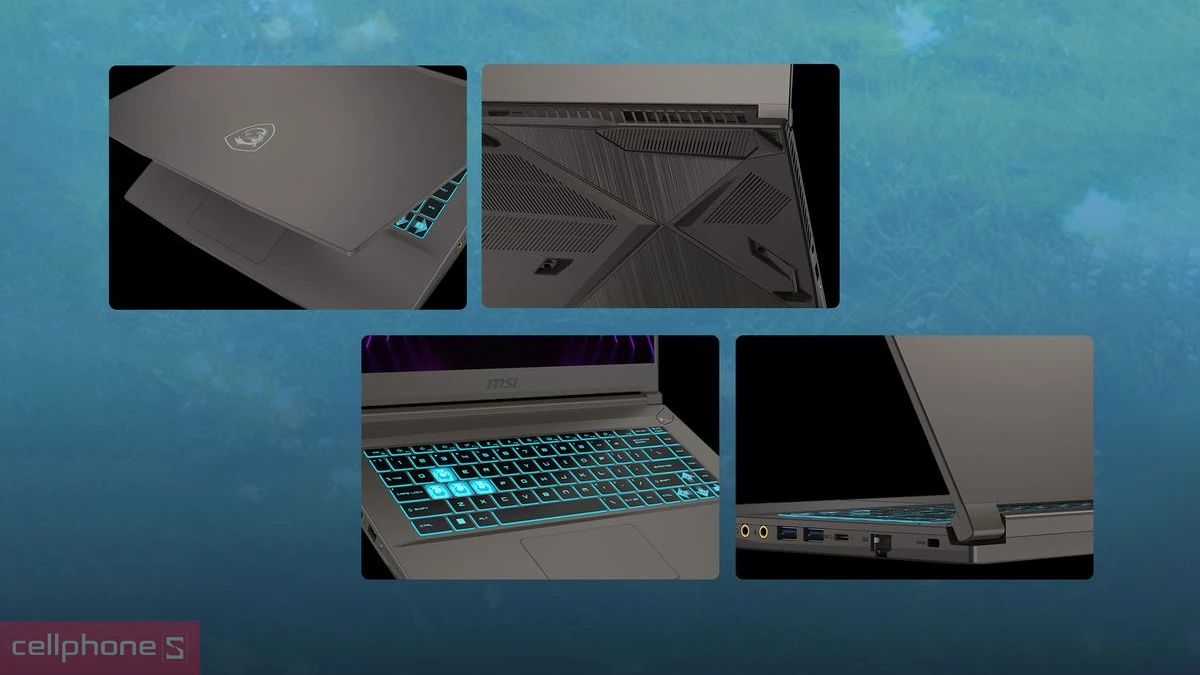 MSI Thin 15 mang ngôn ngữ thiết kế hiện đại