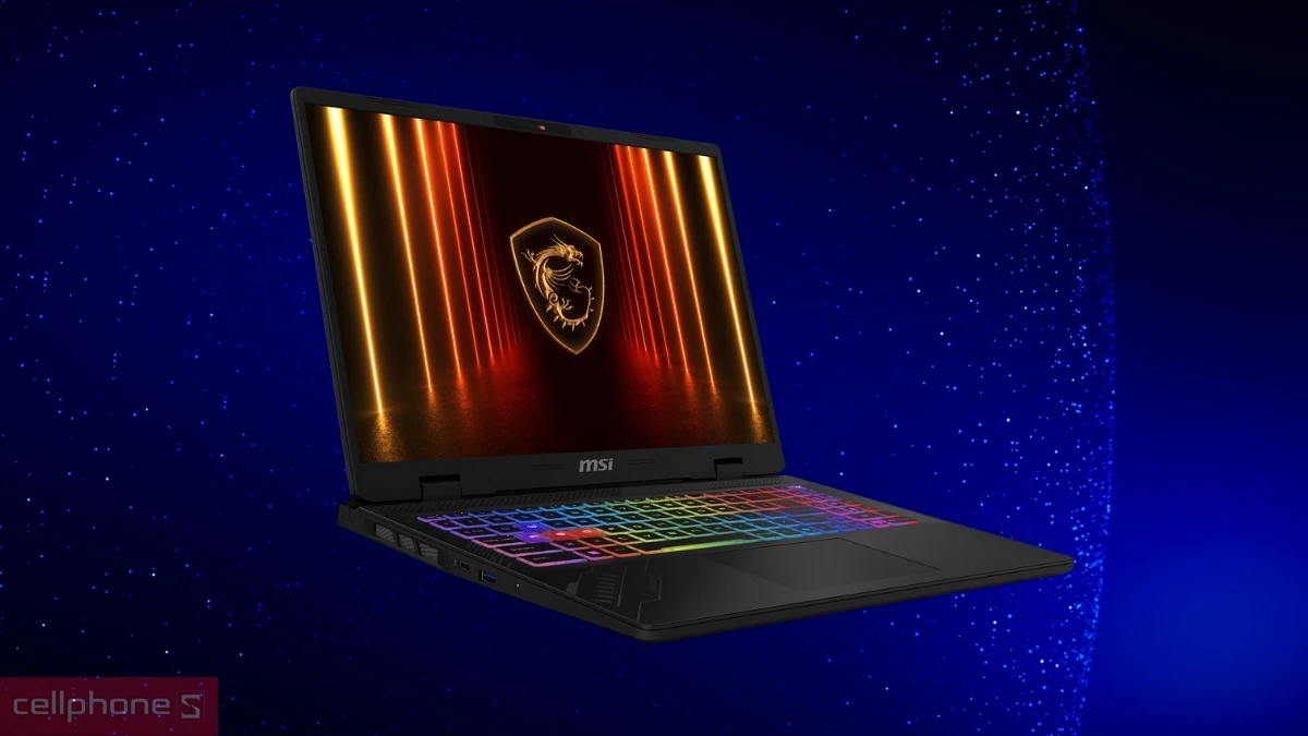 Thiết kế Laptop MSI Crosshair 16 HX D2XWFKG-070VN