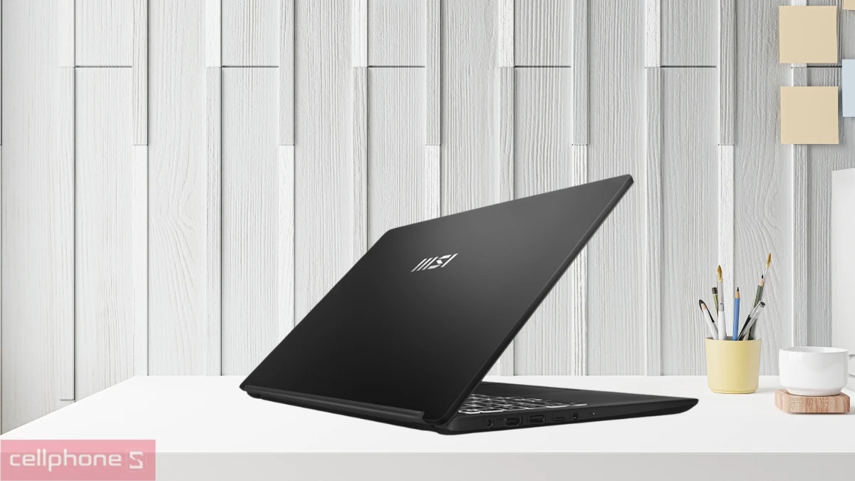 Thời lượng pin, cổng kết nối của laptop MSI Modern 15 H C2RMG-292VN