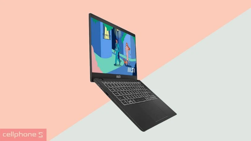 Cổng kết nối laptop MSI Modern 14 C12MO-660VN