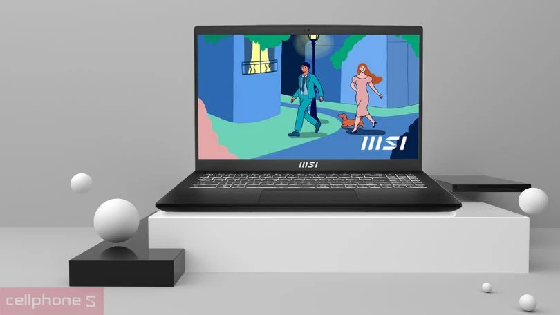Hiệu suất laptop MSI Modern 15 B12MO-487VN