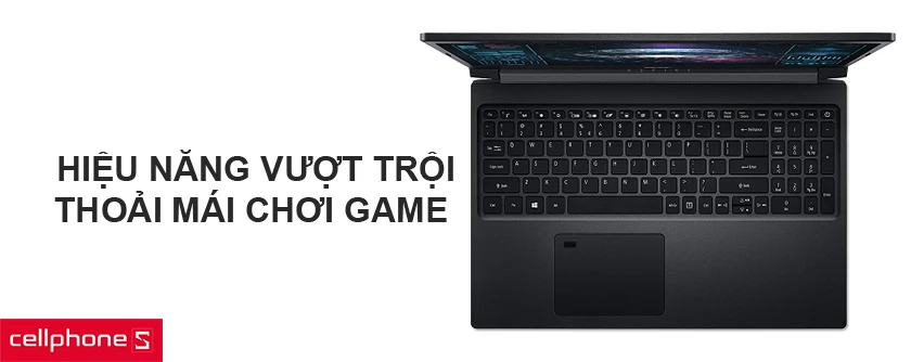 Hiệu năng vượt trội thoải mái chơi game với chip dòng H
