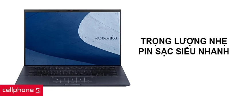 Trọng lượng nhẹ, pin sạc siêu nhanh
