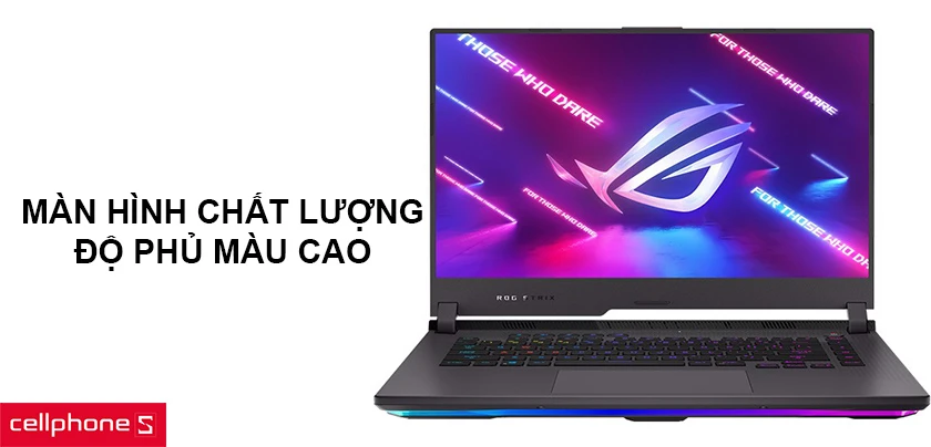 Màn hình chất lượng với độ phủ màu cao