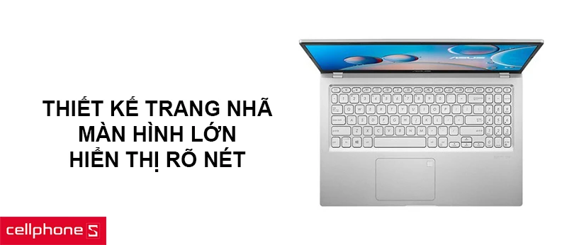 Thiết kế trang nhã, màn hình lớn hiển thị rõ nét