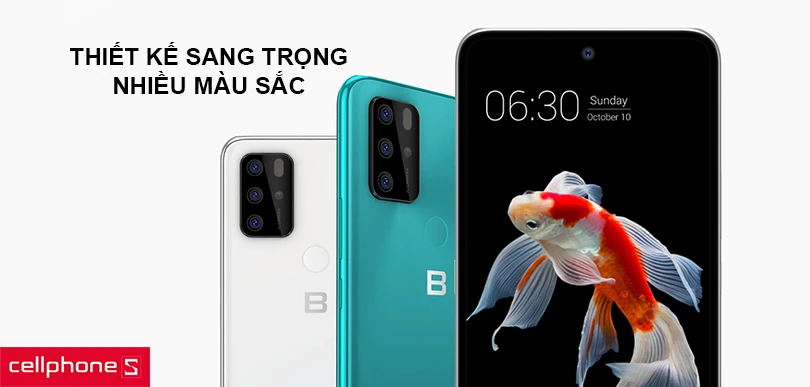 Thiết kế sang trọng với màn hình đục lỗ, nhiều màu sắc lựa chọn