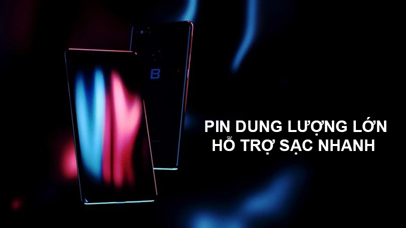 Pin dung lượng 5000 mAh, sạc nhanh 18W tiện lợi