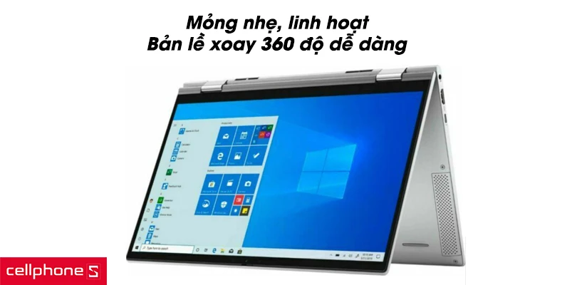 Laptop Dell Inspiron 15 7000 I7306-5934SLV-PUS mỏng nhẹ, cảm ứng siêu tiện lợi