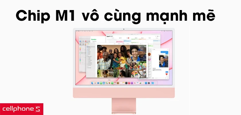 Chip M1 vô cùng mạnh mẽ