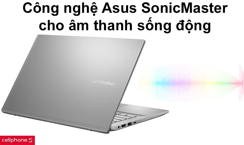 Công nghệ Asus SonicMaster cho âm thanh sống động