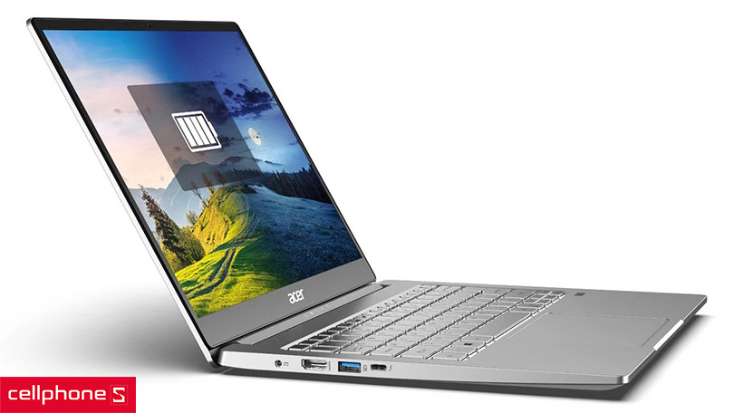 Laptop Acer Swift 3 SF314-43-R52K - Gọn nhẹ và xử lý thông minh