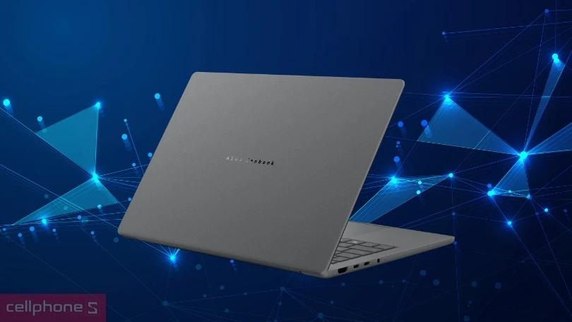 Pin và cổng kết nối của laptop Asus Zenbook A14 UX3407QA QD347WS