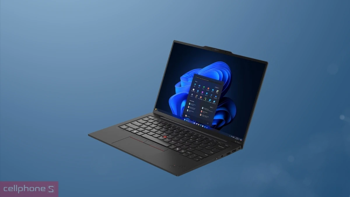Sức mạnh xử lý AI mạnh mẽ của laptop Lenovo Thinkpad X1 Carbon Gen 13 Aura Edition 21NX003AVN