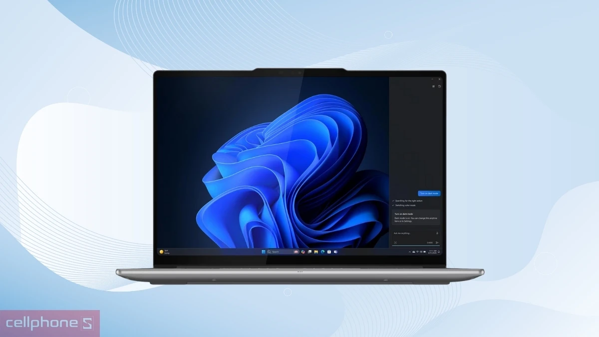 Màn hình, chất lượng hiển thị của laptop Lenovo Yoga Pro 7 14IAH10 83KF001JVN