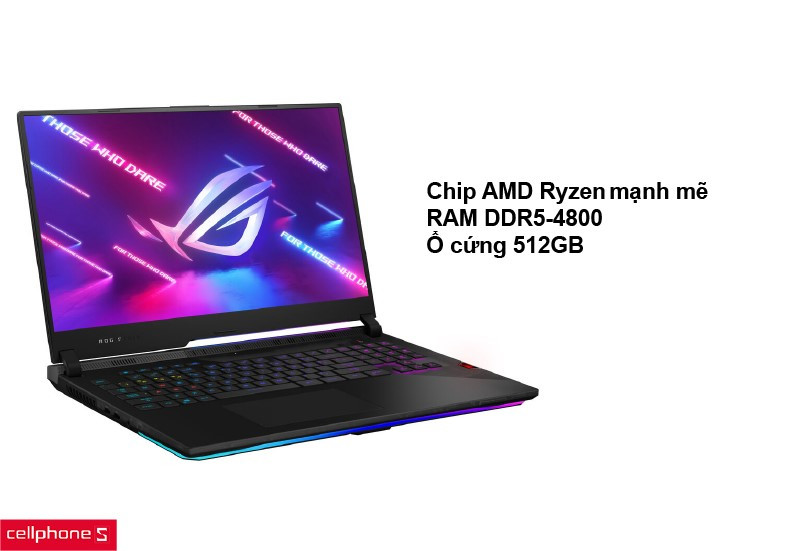 Laptop ASUS Gaming ROG Strix G17 G713RM-LL016W