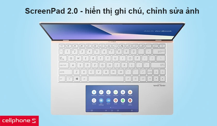 Loại bỏ Touchpad, thay vào ScreenPad
