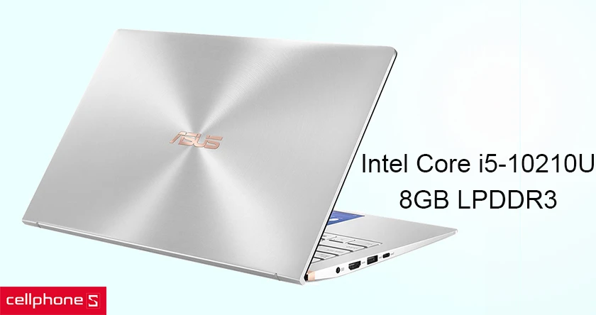 Hiệu năng mạnh mẽ với bộ xử lý Intel Core i5 - 10210U