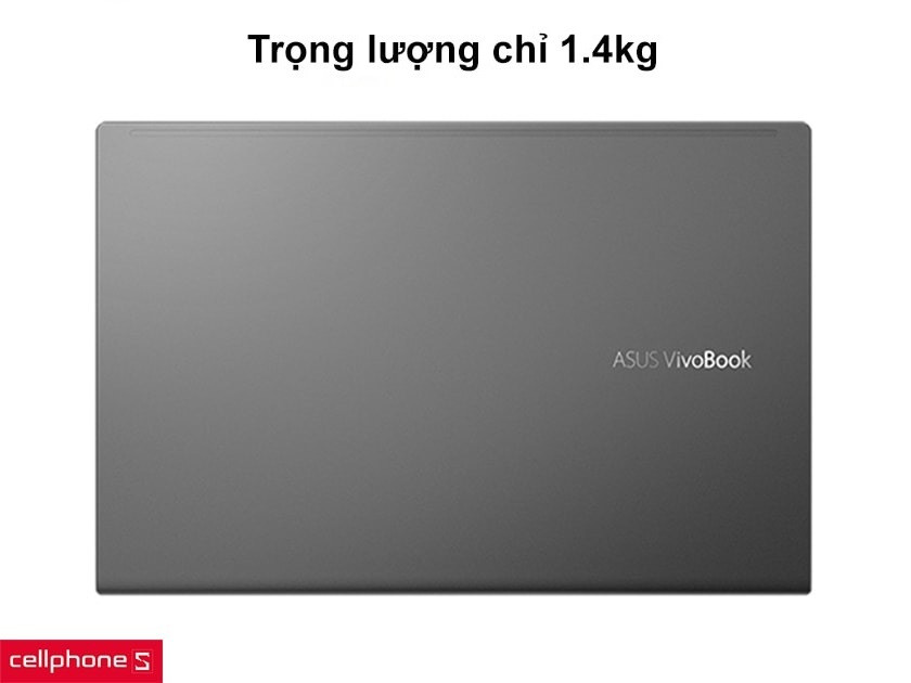 Trọng lượng chỉ 1.4kg nhờ hoàn thiện từ nhôm