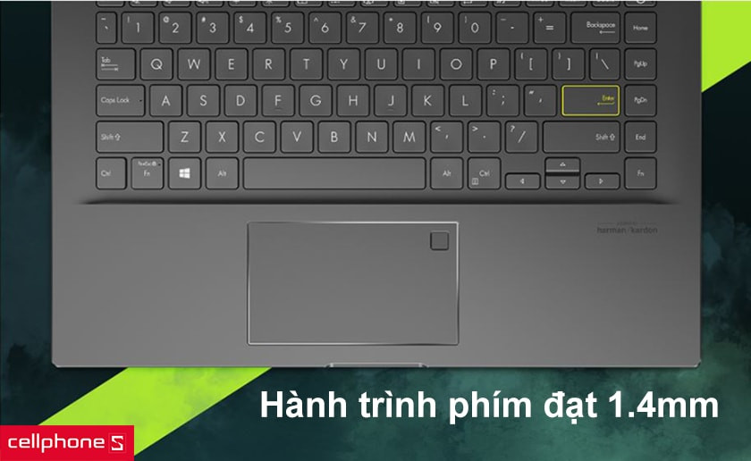 Hành trình phím đạt 1.4mm, kết nối đa dạng