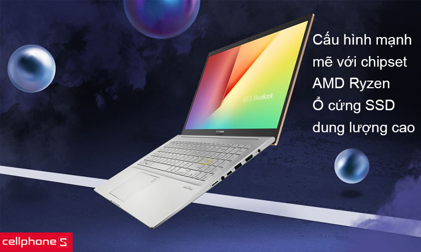 Laptop Asus VivoBook M513UA-L1240T 