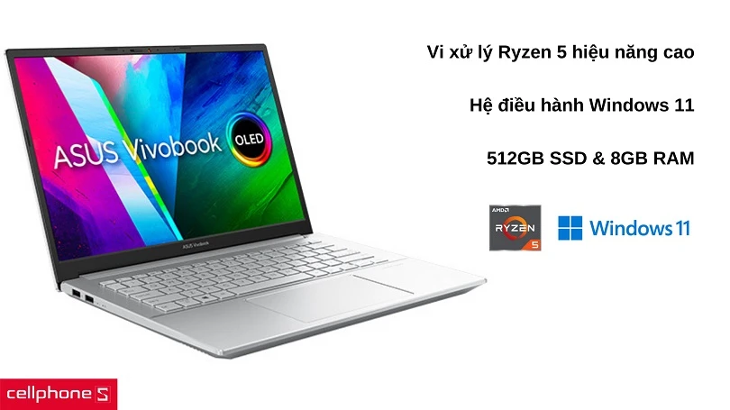 Laptop ASUS VivoBook Pro M3401QA-KM006W