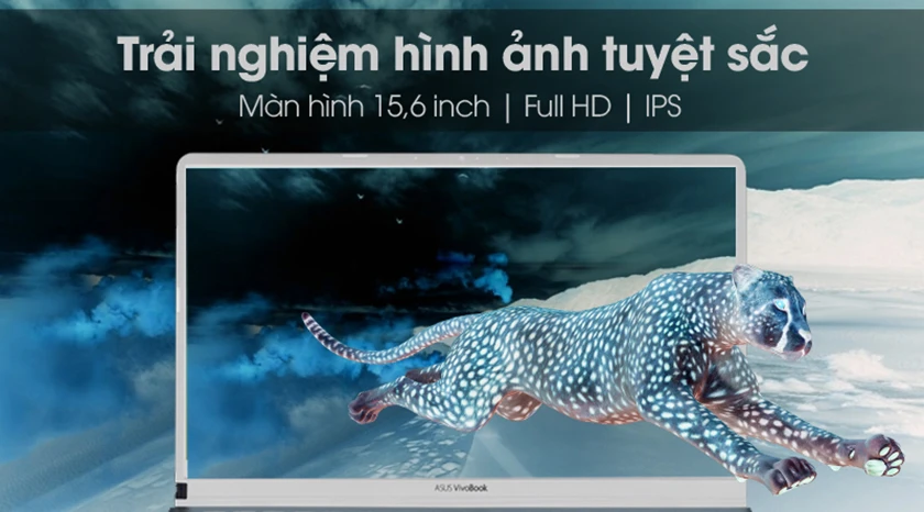 Giải trí ấn tượng với màn hình 15.6 inch FullHD 