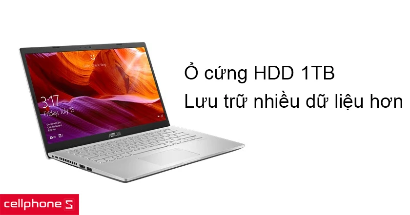 1TB HDD lưu nhiều dữ liệu hơn