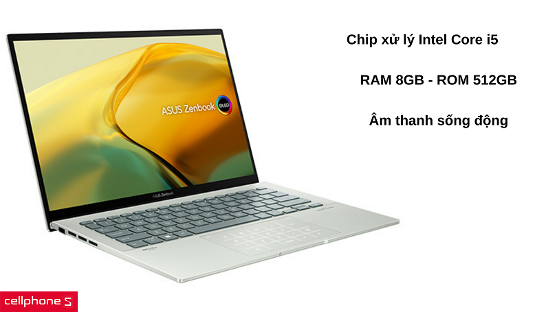 Laptop Asus Zenbook 14 UX3402ZA-KM220W