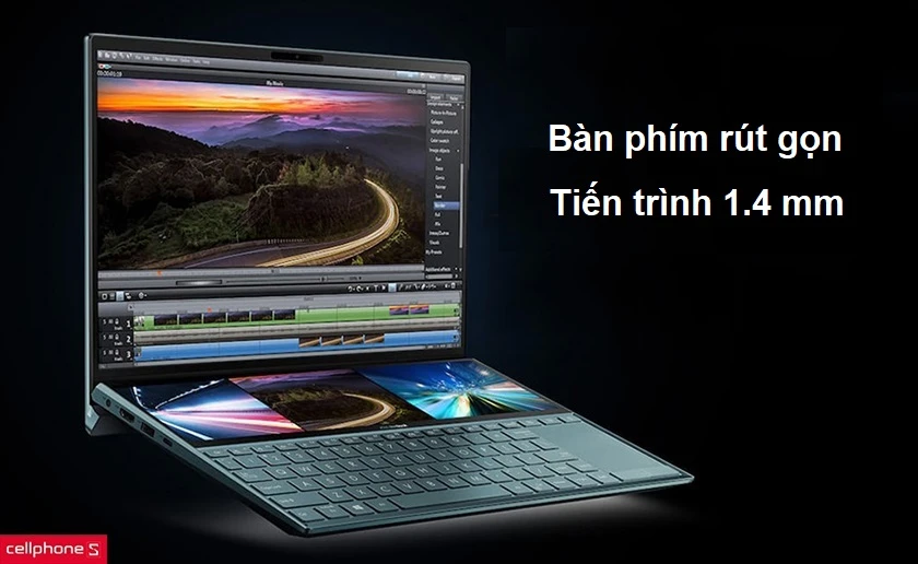 Bàn phím rút gọn, tiến trình 1.4mm