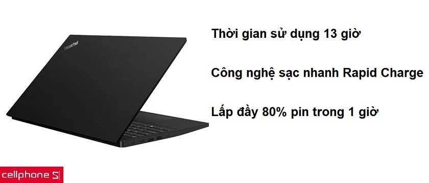 Bộ nhớ ổ cứng lên đến 1TB cùng công nghệ sạc pin nhanh Rapid Charge chỉ trong 1 giờ